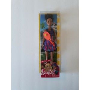 Barbie Career Tennis Player 12" Doll African American Sports Fashion Mattel